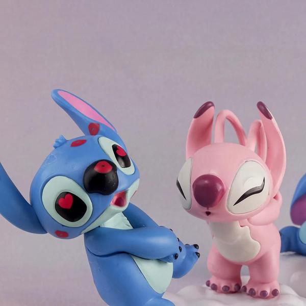 Imagem de Stitch Disney Anime Pvc Figura Meninos Meninas Dos Desenhos Animados Bonecas Presentes De