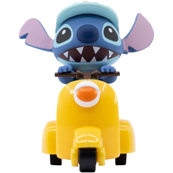 Imagem de Stitch Lambreta Amarela Brinquedo Infantil Pull Back Disney - Sunny