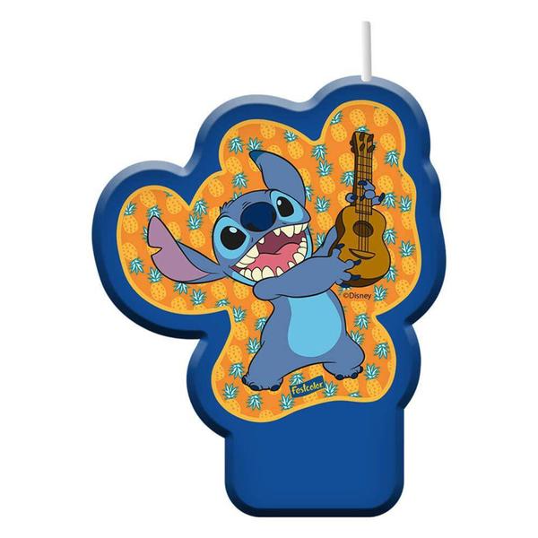 Imagem de Stitch Vela Aniversário - Festcolor