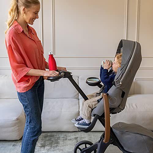 Imagem de Stokke Stroller Cup Holder, Preto - Compatível com Stokke Xplory X, Trailz & Beat Strollers + Stokke Flexi Bath Stand