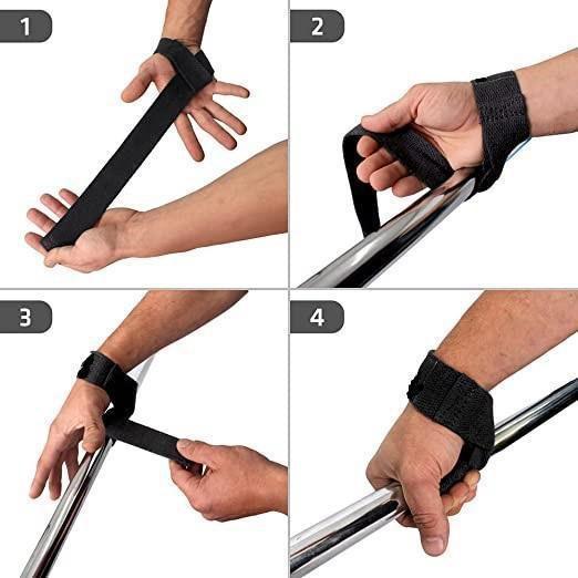 Imagem de Strap Costas Academia Faixa Strep Musculaçao Terra Crossft