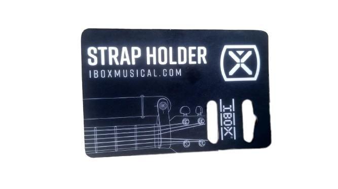 Imagem de Strap Holder Pulseira Ibox Preto Couro Novo