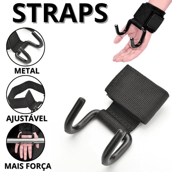 Imagem de Strap Musculação Com Munhequeira