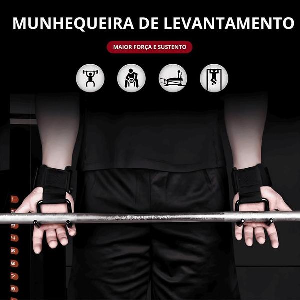 Imagem de Strap Musculação Com Munhequeira