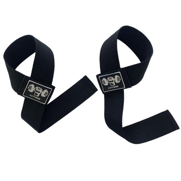 Imagem de Strap Musculação Para Academia Preto - Contém 1 Par