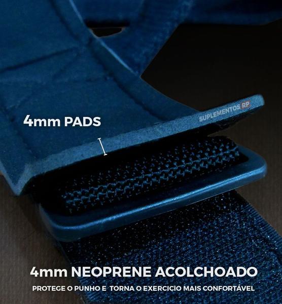 Imagem de Strap Profissional Munhequeira Neoprene Musculação Cross