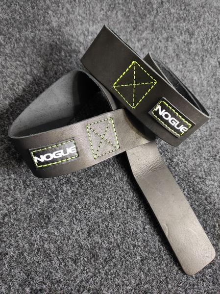 Imagem de Straps couro tala Fitness Musculação luva Academia Strap Par - CARBONFIT