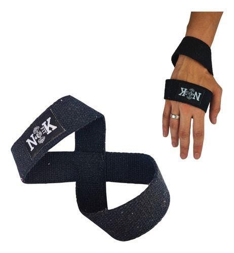 Imagem de Straps Fitness Em 8 Tala Nbk Strap Para Musculação Cross