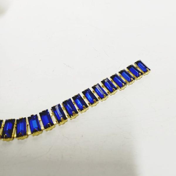 Imagem de Strass em Metro Azul Royal 5x10 -  Metro