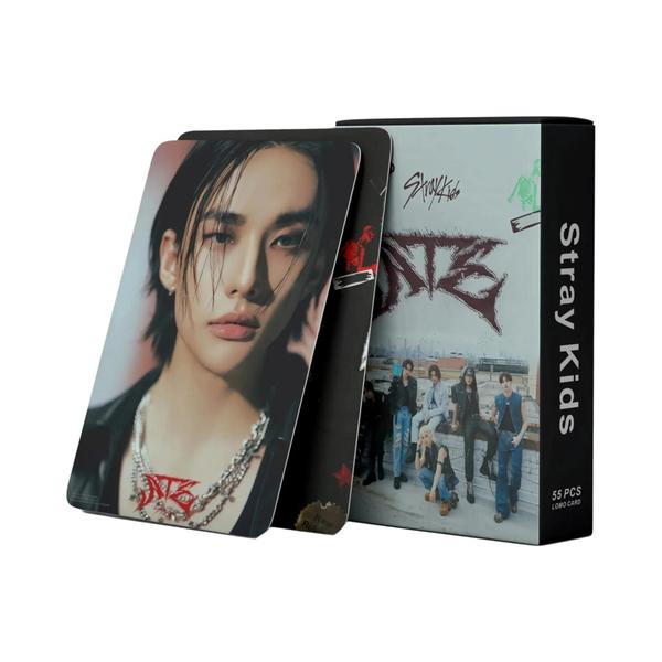 Imagem de Straykids Kpop Photocard Álbum 55 PCS Felix Hyunjin Star Card Fan Lomo Cartões Todos Os Estilos