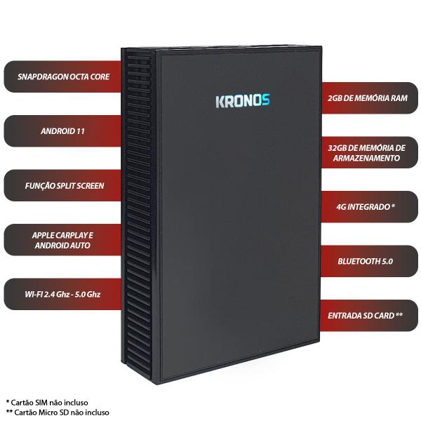 Streaming Box Fiat Idea 2012 2013 2014 2015 2016 Automotivo P/ Sistema Carplay Aplicativos Filmes Interface Octacore - Kronos Imagem de Streaming Box Fiat Idea 2012 2013 2014 2015 2016 Automotivo P/ Sistema Carplay Aplicativos Filmes Interface Octacore