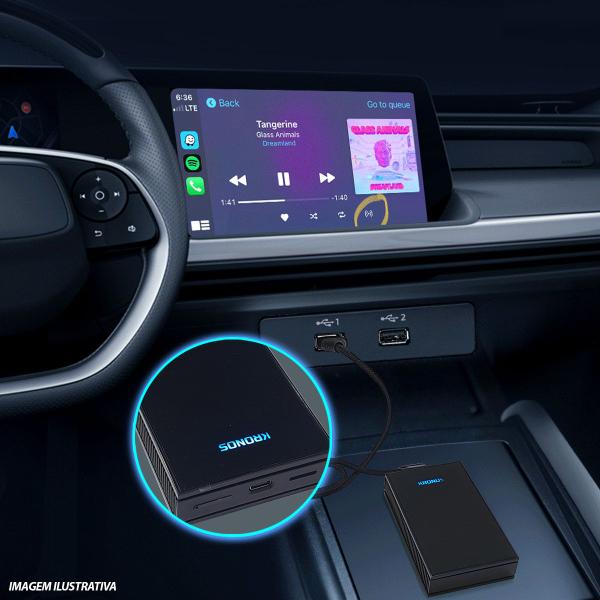 Imagem de Streaming Box Fiat Novo Uno Automotivo P/ Sistema Carplay Aplicativos Filmes Interface Octacore