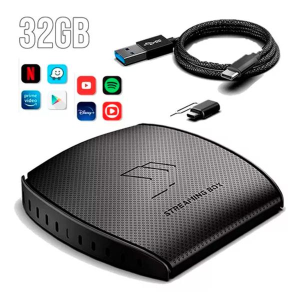 Imagem de Streaming Box Light 3gb 32gb Armazenamento Carros BYD Interface Usb Central Android Carplay 4g