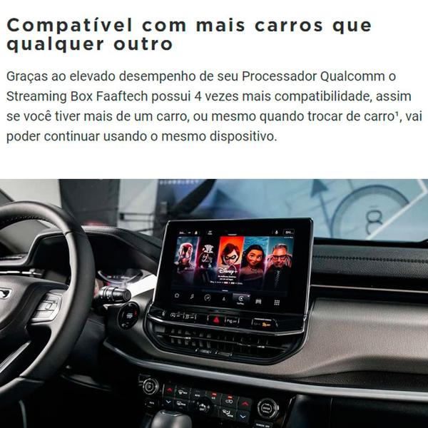 Imagem de Streaming Box Ram 2500 2019 a 2021 com Sistema Carplay 4G Wi-Fi 