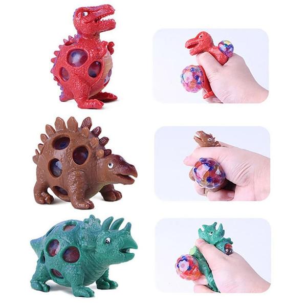 Imagem de Stress Ball Orbeez Squishy Dinossauro Splash Apertar Espremer Bola Bolinha Anti Stress Relaxante