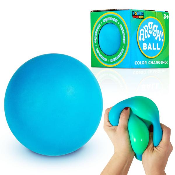 Imagem de Stress Ball Power Your Fun Arggh Large para adultos e crianças