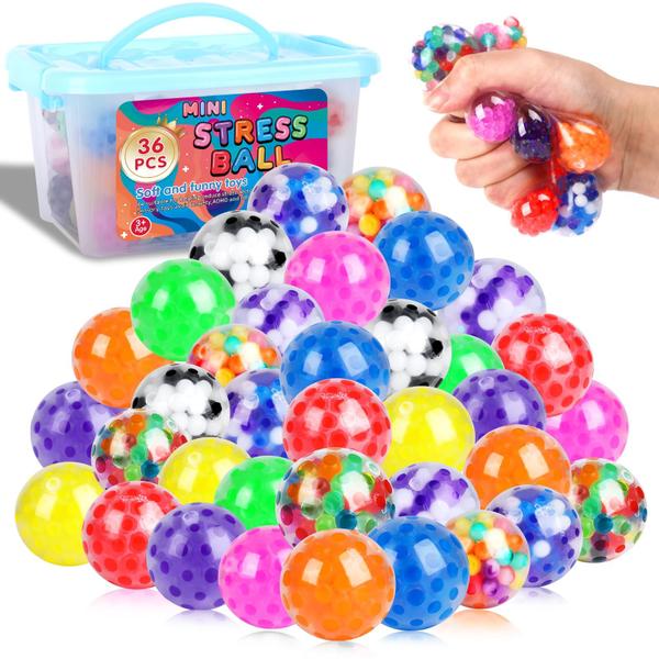 Imagem de Stress Balls BESNEL, pacote com 36, Squishy Ball, anti-ansiedade para adultos