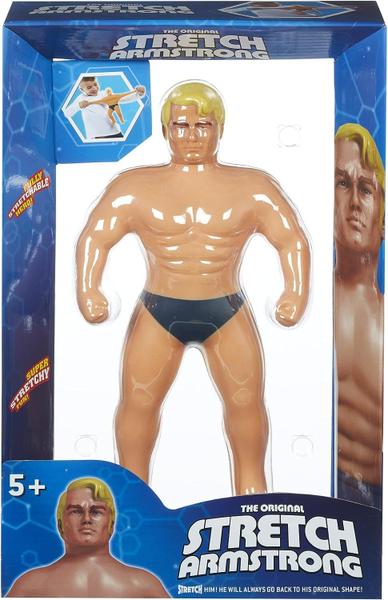 Stretch Armstrong Figure - O brinquedo de ação Hasbro Grande Esticável Original de 12" Imagem de Stretch Armstrong Figure - O brinquedo de ação Hasbro Grande Esticável Original de 12"