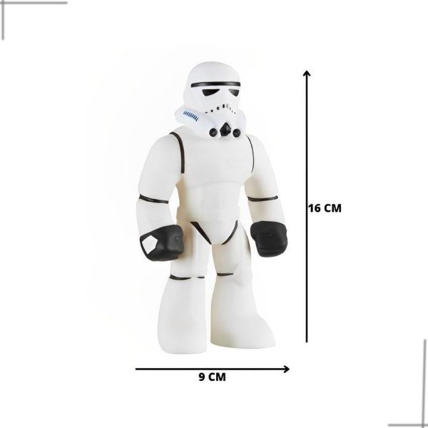 Imagem de Stretch Boneco Star Wars 17cm Storm Trooper 3492 - Sunny