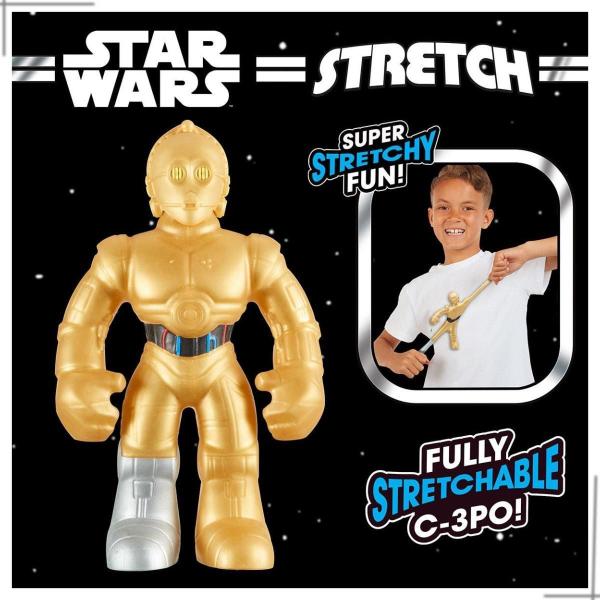 Imagem de Stretch - Boneco Star Wars Elástico 17Cm - C-3Po