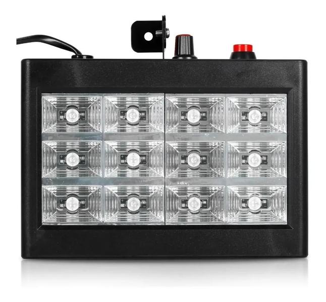 Imagem de Strobo 12 Leds RGB 15W Rítmico Bivolt Automático YX043RGB