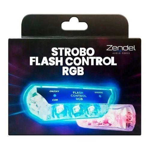 Imagem de Strobo Led 2 Faróis Rgb Ultra Forte Zendel Zd Sfc Automotivo