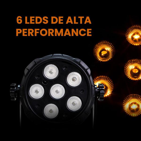 Imagem de Strobo Led Canhão De Luz Balada Boate Festa Bluetooth Musica