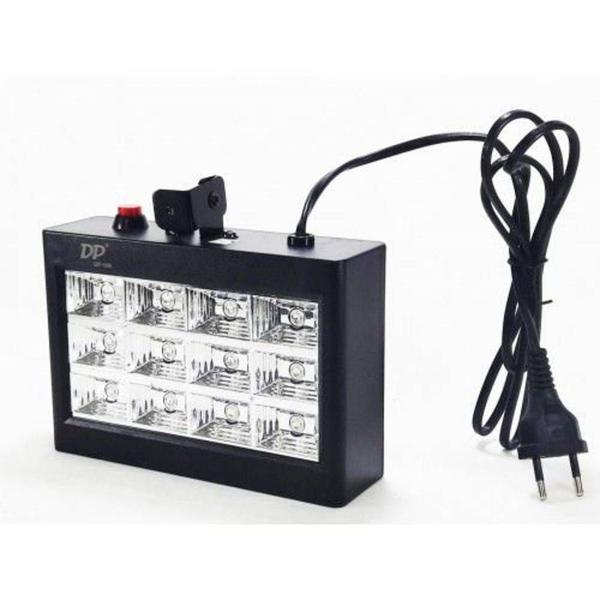 Strobo Led Rgb Iluminação Festa 12 Leds Rítmico 15w Balada - DP Imagem de Strobo Led Rgb Iluminação Festa 12 Leds Rítmico 15w Balada