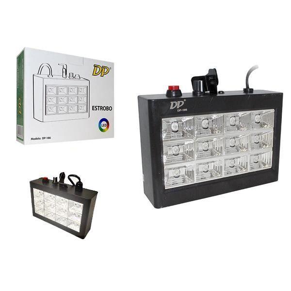 Strobo Led Rgb Iluminação Festa 12 Leds Rítmico 15w Balada - DP Imagem de Strobo Led Rgb Iluminação Festa 12 Leds Rítmico 15w Balada