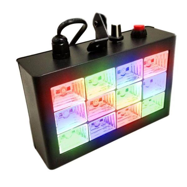 Imagem de Strobo Rítmico 12 Leds Colorido