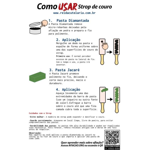 Imagem de Strop de Couro Carbo Brazzero - Carborundum