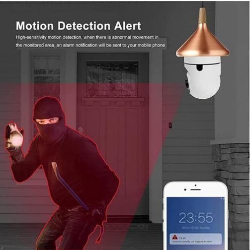 Sua Casa Mais Segura A Inovadora Smart Datacâmera Ip Lâmpada - Af Imagem de Sua Casa Mais Segura A Inovadora Smart Datacâmera Ip Lâmpada