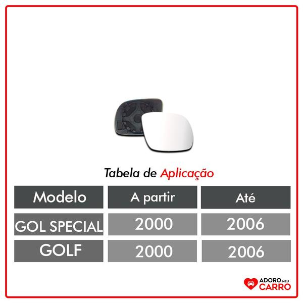 Imagem de Sub.Conj Gol Special Golf 2000 a 2006 Menor Lado Direito