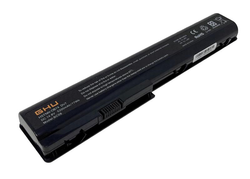 Imagem de Substituição da bateria do laptop GHU 77Wh 14,4V para HP 480385-001