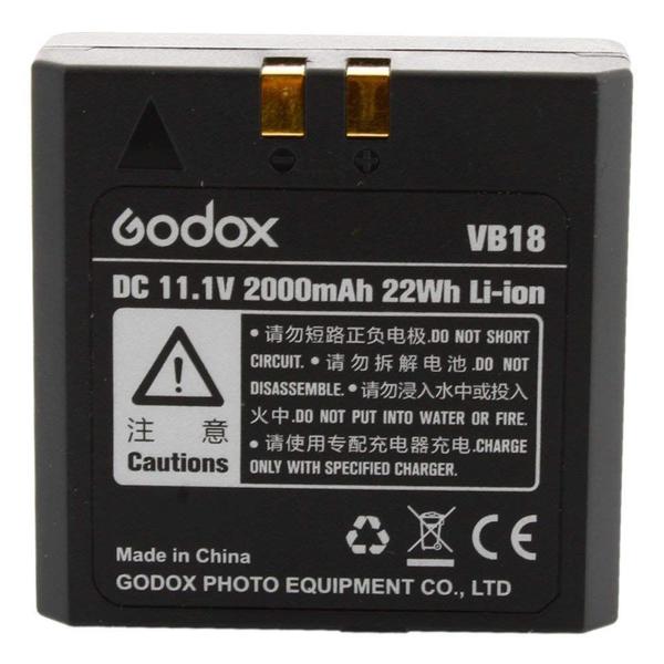 Imagem de Substituição da bateria GODOX VB18 11.1V 2000mAh para V860II