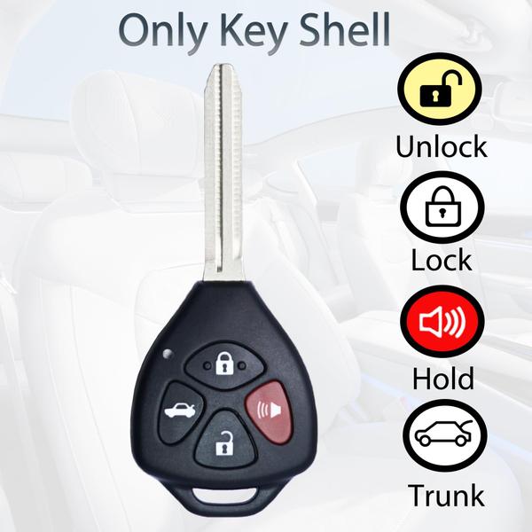 Imagem de Substituição da capa Key Fob Shell para Toyota Camry Corolla