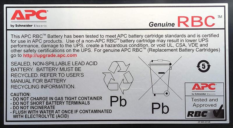 Imagem de Substituição de bateria UPS APC RBC48 para Smart-UPS SMT750