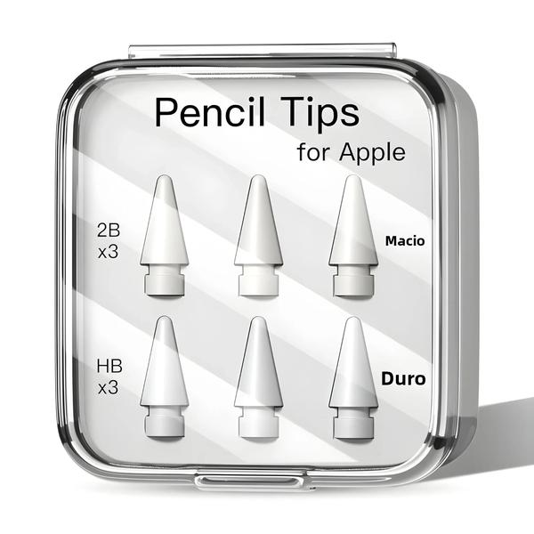 Imagem de Substituição De Ponta De Lápis Apple 2B HB Fina Macia Dura Ponta De Lápis De Camada Dupla Para 1a E