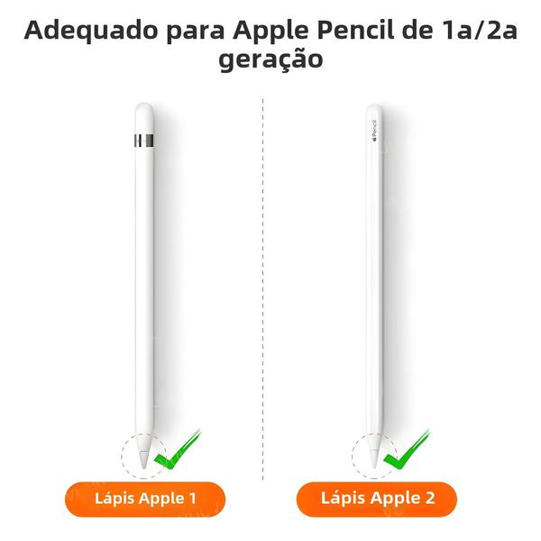 Imagem de Substituição De Ponta De Lápis Apple 2B HB Fina Macia Dura Ponta De Lápis De Camada Dupla Para 1a E