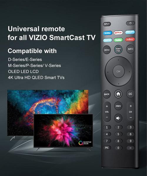 Imagem de Substituição universal de controle remoto para VIZIO Smart TV