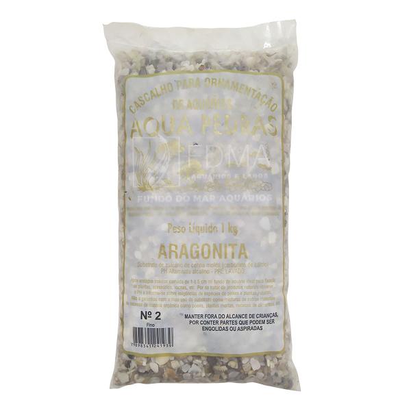 Imagem de Substrato Aqua Pedras Aragonita N2 - 1kg Aquários e Jardins