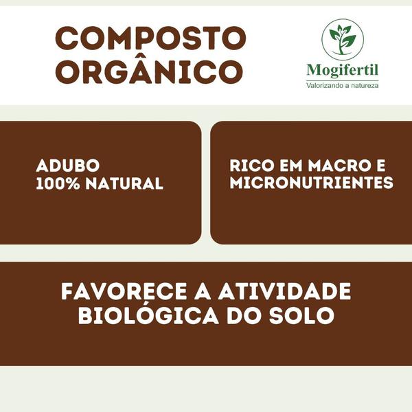 Imagem de Substrato composto orgânico adubo natural - 20 kilos 