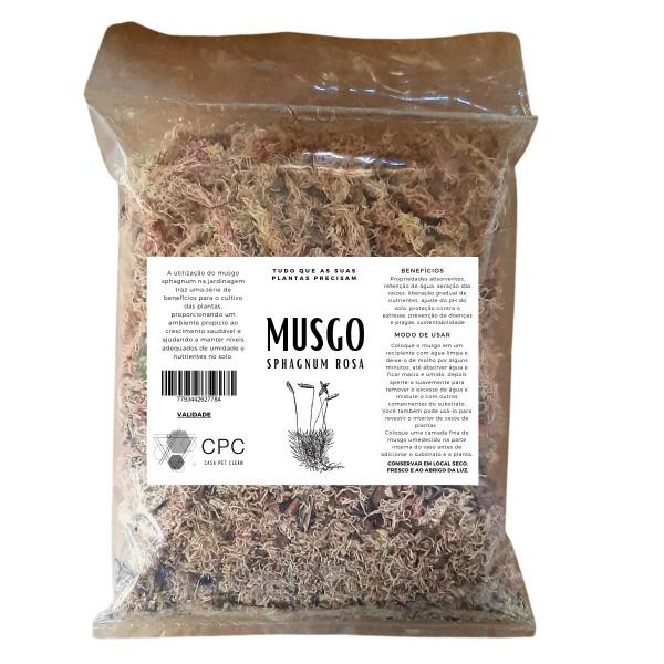 Imagem de Substrato Musgo Sphagnum Rosa Para Jardinagem 10 Litros