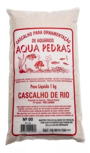 Imagem de Substrato Para Aquário Cascalho De Rio 00 Areia Fina 1kg
