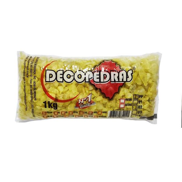 Imagem de Substrato Quartzo Amarelo Canário 1Kg Decopedras