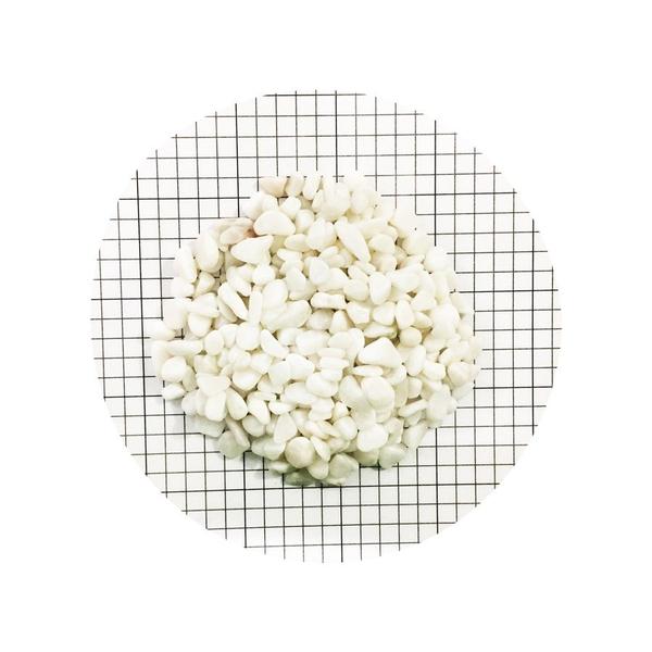 Imagem de Substrato Soma Para Aquário Pebble White - 1kg - 2-3mm