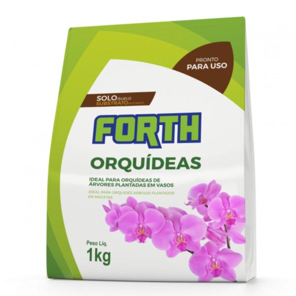 Imagem de Substrato Terra Especial Orquídeas 1kg Forth Jardim