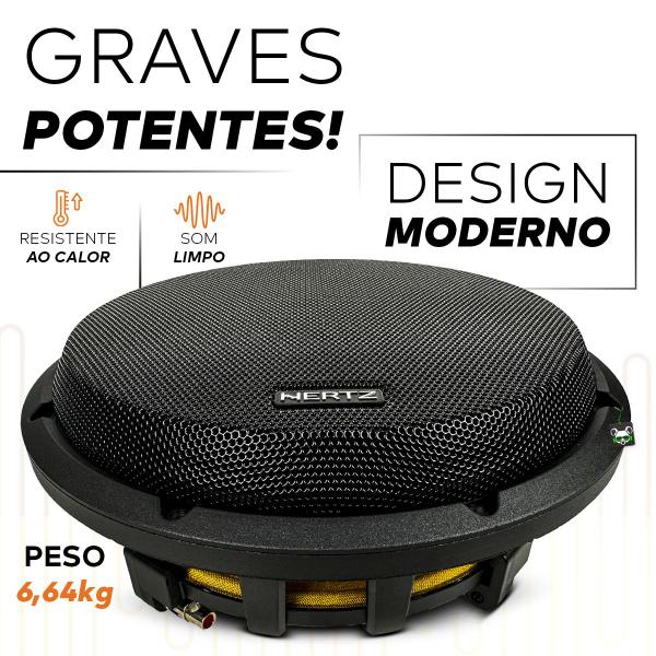 Imagem de Subwoofer Alto Falante 12 Polegadas 500w MPS 300 S4 Hertz