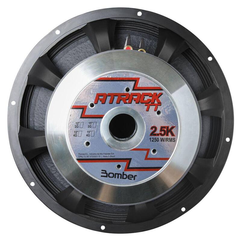 Subwoofer Bomber Atrack Tt Alto Falante 15 1250 Rms 4 Ohms