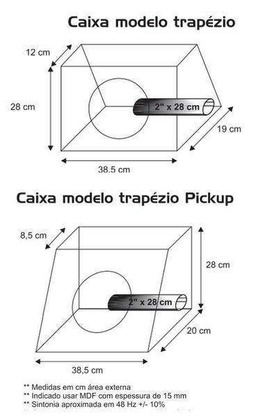 Imagem de Subwoofer Falcon 8 Pol Xd 500/ 8 4 Ohms Bobina Dupla - 250W